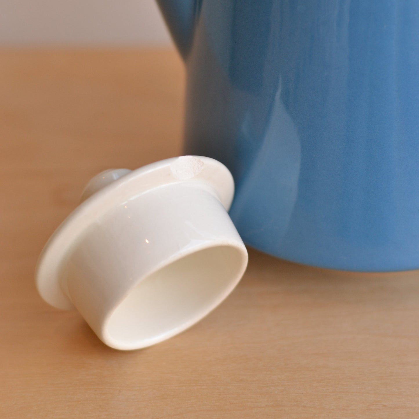 Blue Ceramic Tea Pot