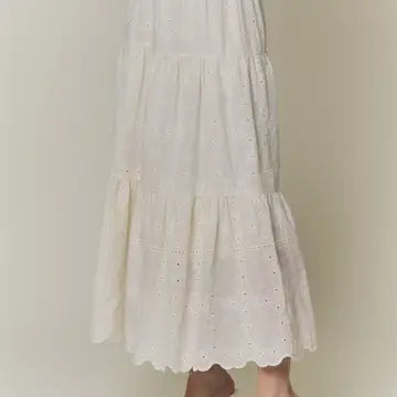 Wishlist | Boho Scallop Hem Maxi Skirt