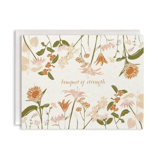 June & December | Bouquet of Strength Card