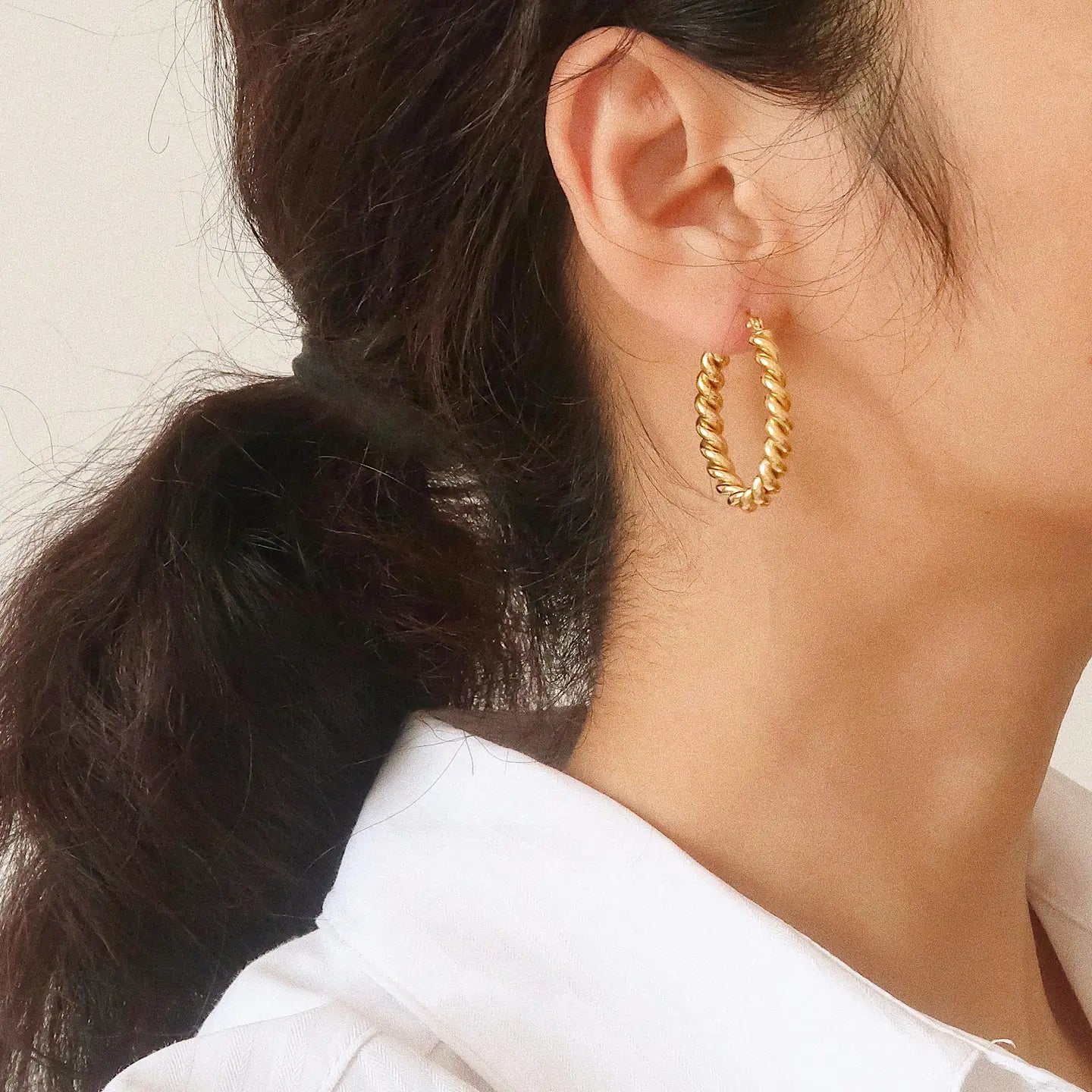 MAIQ | Braided Hoop Earrings