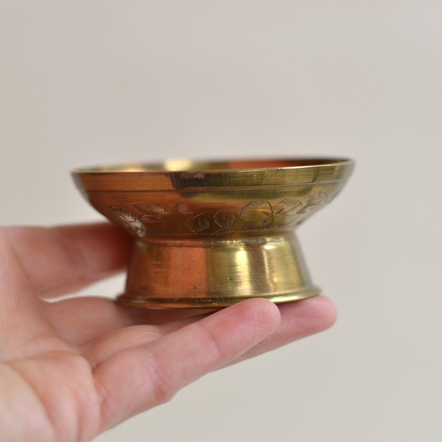 Small Brass Trinket Dish