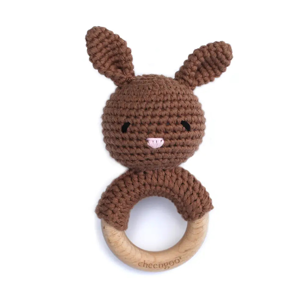Cheengoo | Bunny Teething Rattle