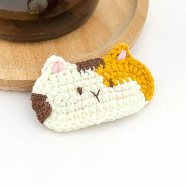 Dune Clips | Handmade Crochet Snap Barrette, Assorted Style