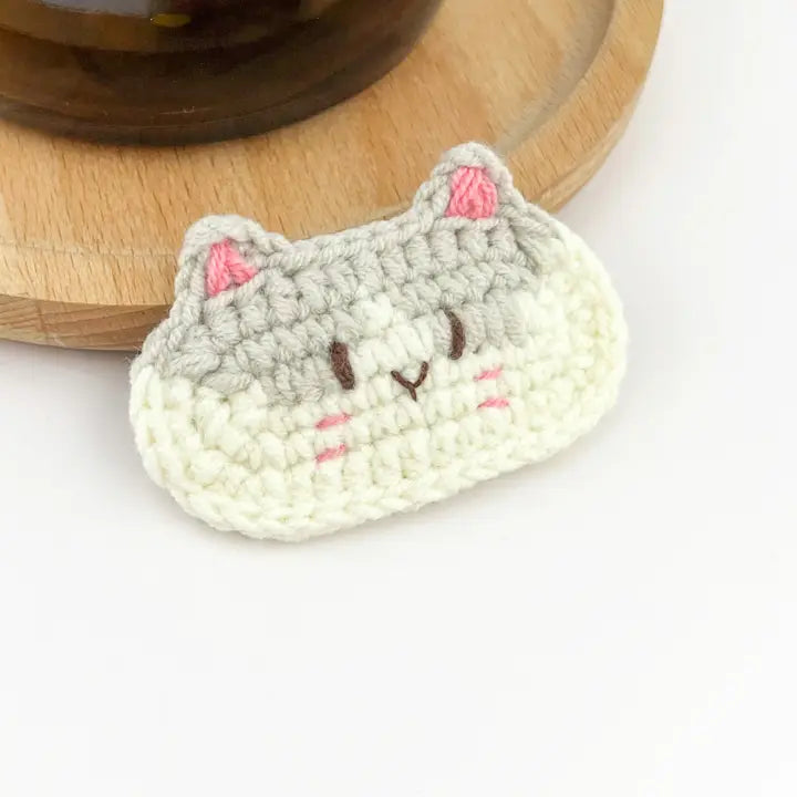 Dune Clips | Handmade Crochet Snap Barrette, Assorted Style