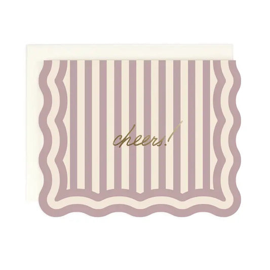 Amy Heitman | 'Striped Cheers' Card