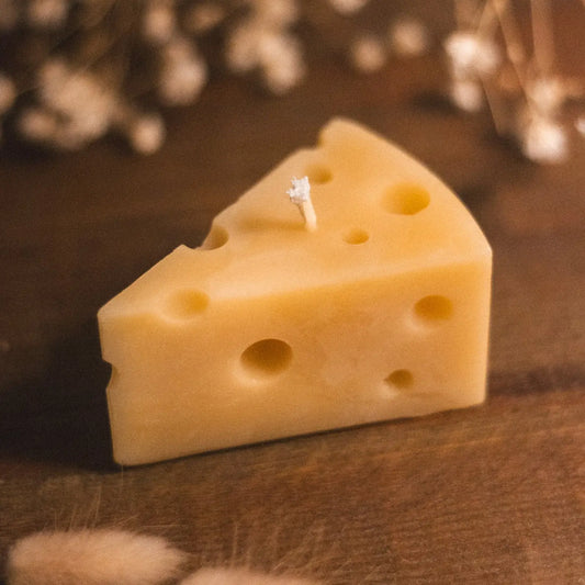 The Ramblin' Bee  | Cheese Wedge Candle