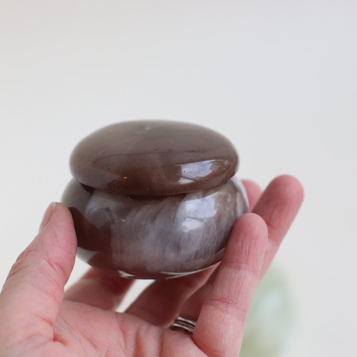 V. Rogers Designs | Handmade Resin Catchalls, Chocolate