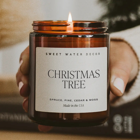 Sweet Water Decor | Christmas Tree Candle