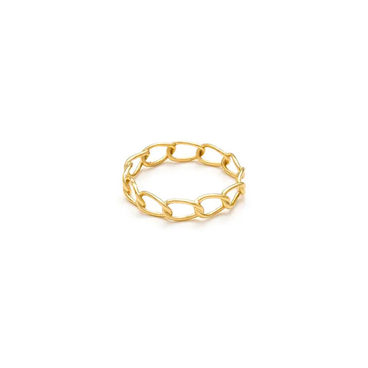 Bijoux 7bis | Stainless Steel Rope Chain Ring