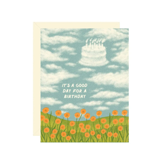 Wallflower Paper & Party | Clouds Birthday Card