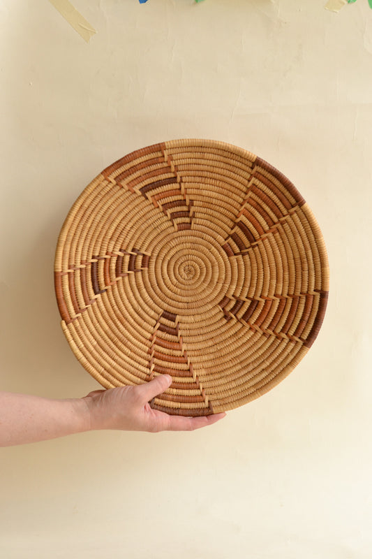 Native American Coil Basket, Large