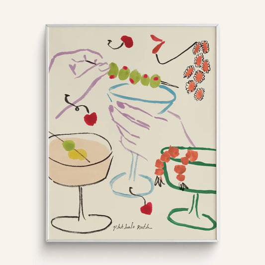 Phthalo Ruth | Cosmopolitan Dreams Art Print, 8 X 10
