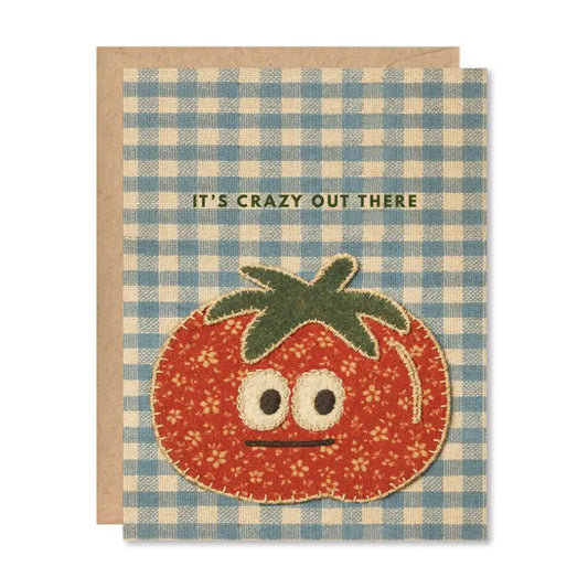 Three Potato Four | Crazy Out There Greeting Card