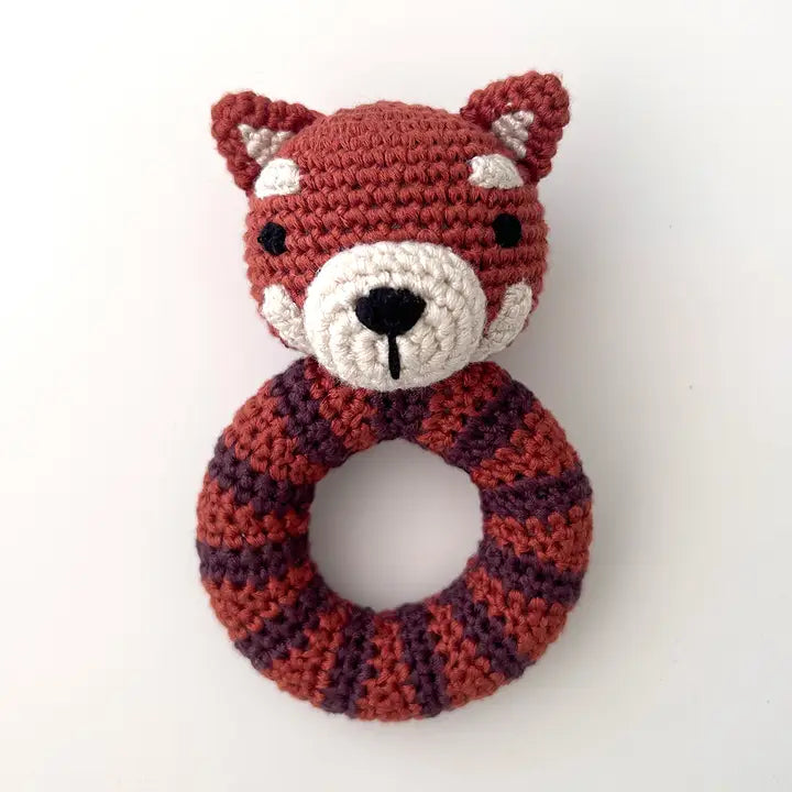 Cheengoo | Hand Crochet Rattle, Assorted Animals