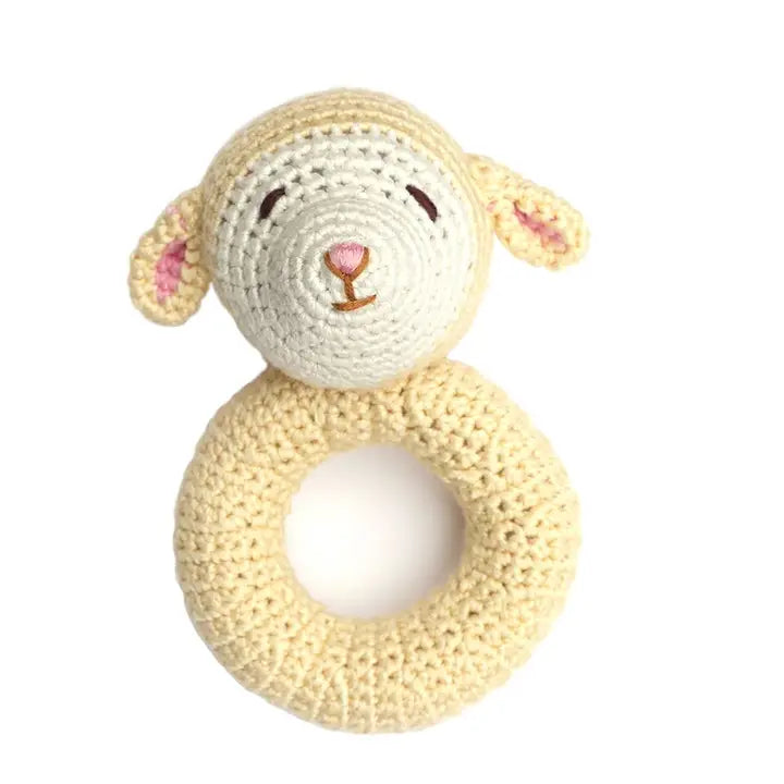 Cheengoo | Hand Crochet Rattle, Assorted Animals