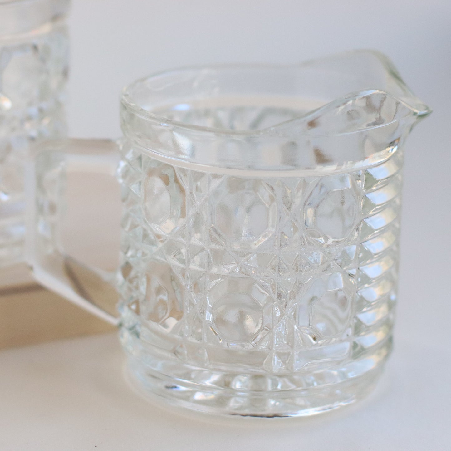 Cut Glass Creamers