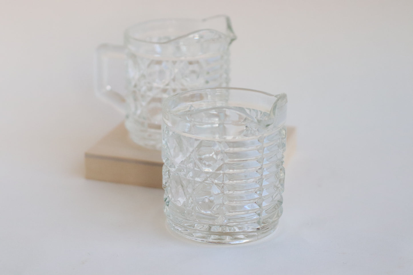 Cut Glass Creamers