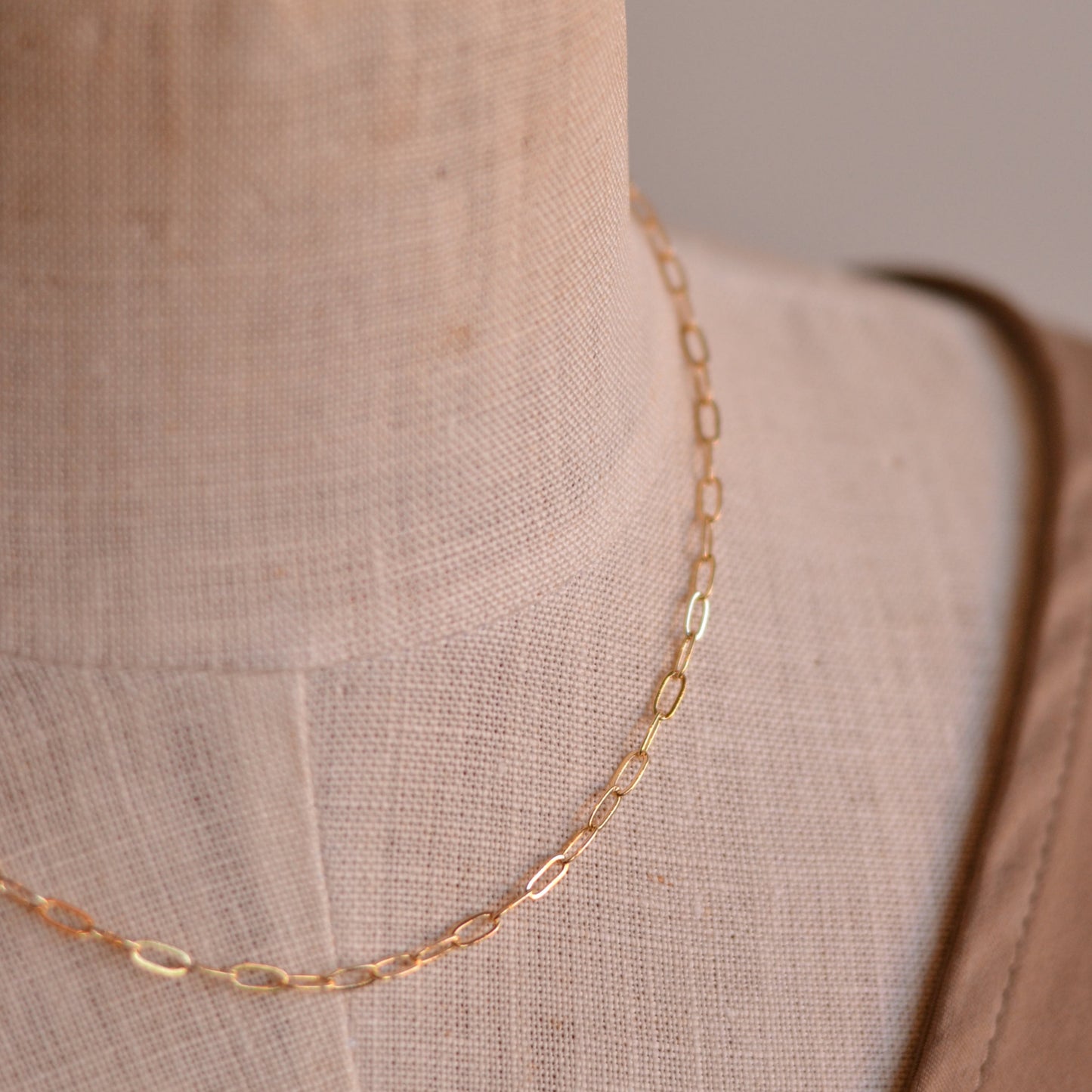 Dune Chain | Paperclip Chain, 3mm
