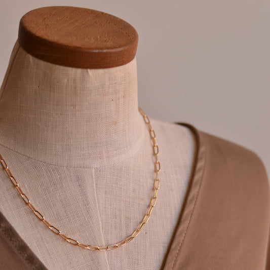 Dune Chain | Paperclip Chain, 4mm