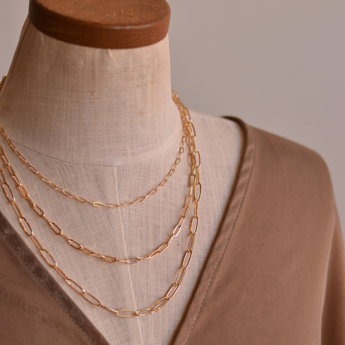 Dune Chain | Paperclip Chain, 3mm