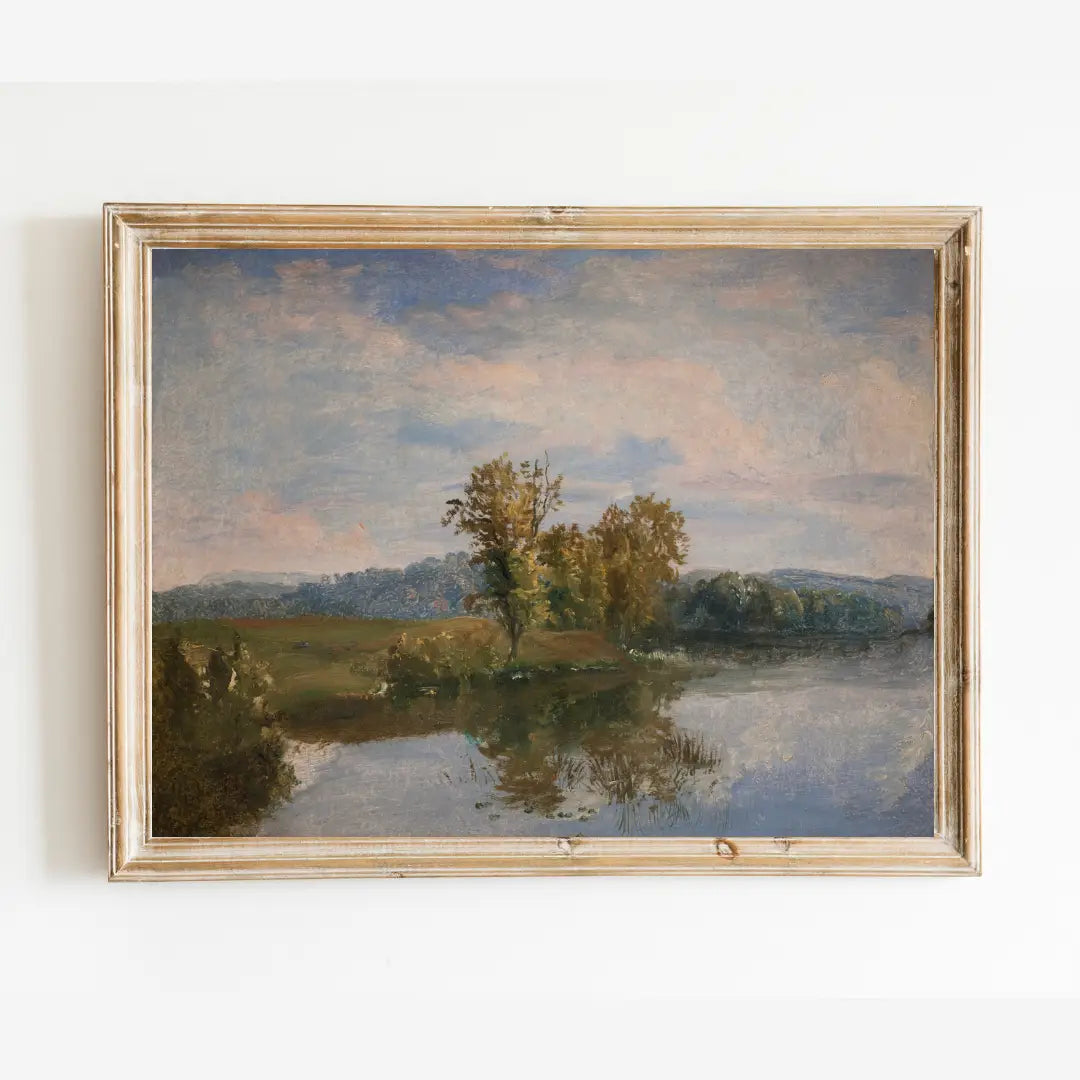 Sea to Skye | Denmark Landscape Antique Art Print