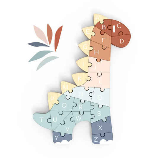 Speedy Monkey | ABC Dino Puzzle