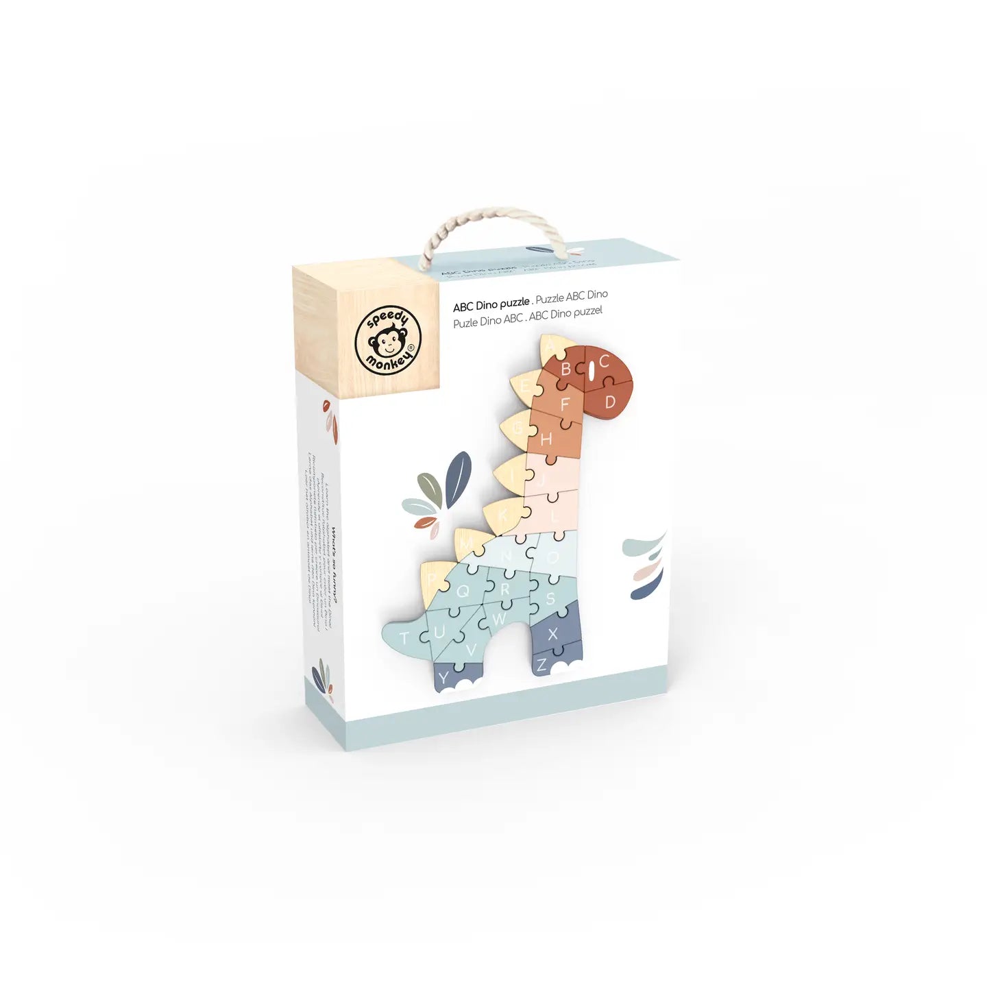 Speedy Monkey | ABC Dino Puzzle