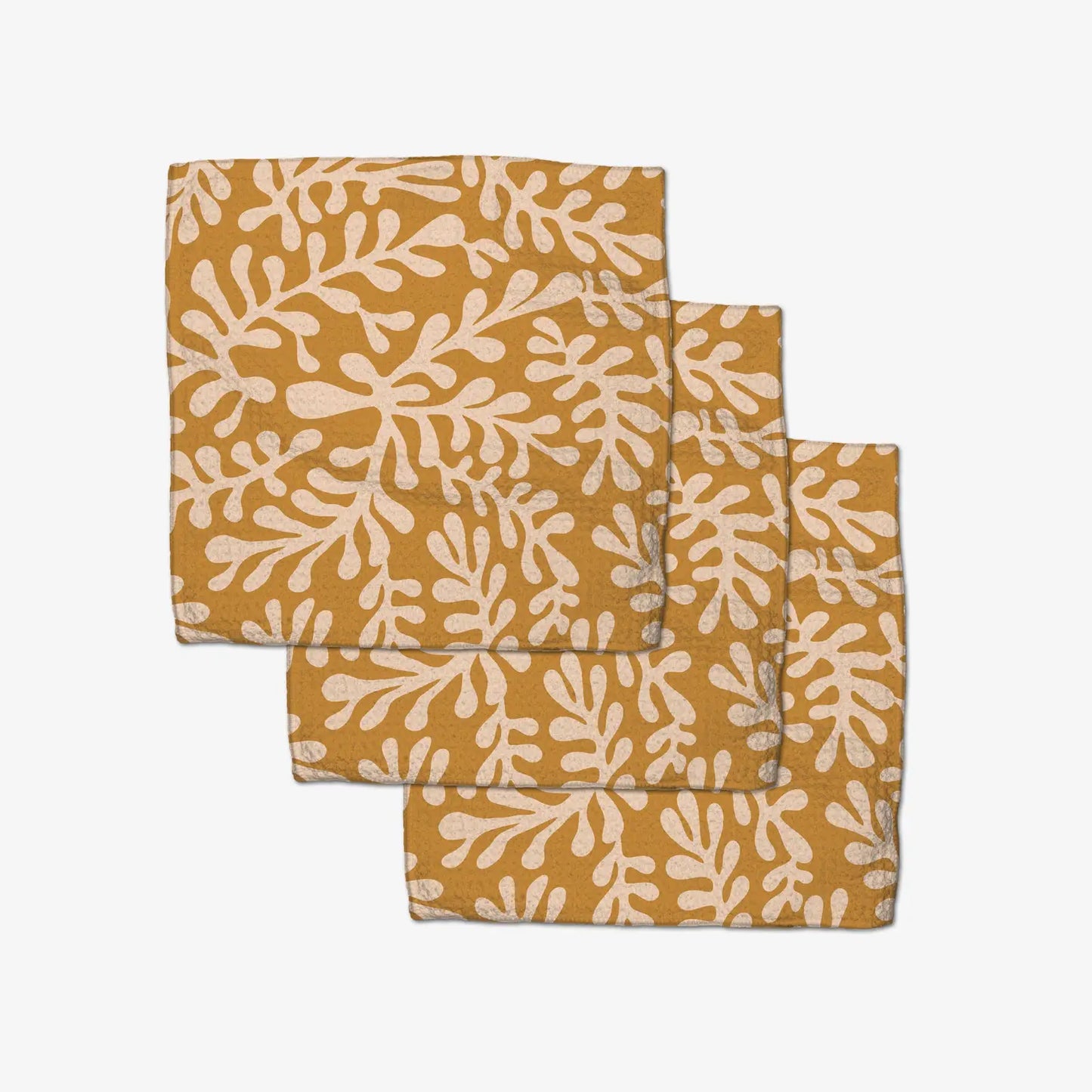 Geometry | Golden Fall Dishcloth Set
