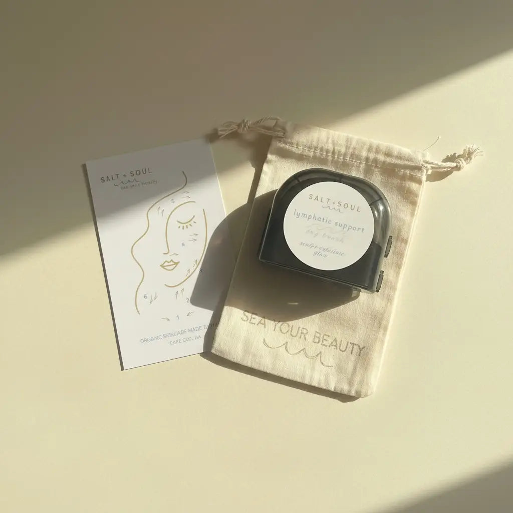 Salt + Soul Skincare | Lymphatic Support Facial Dry Brush
