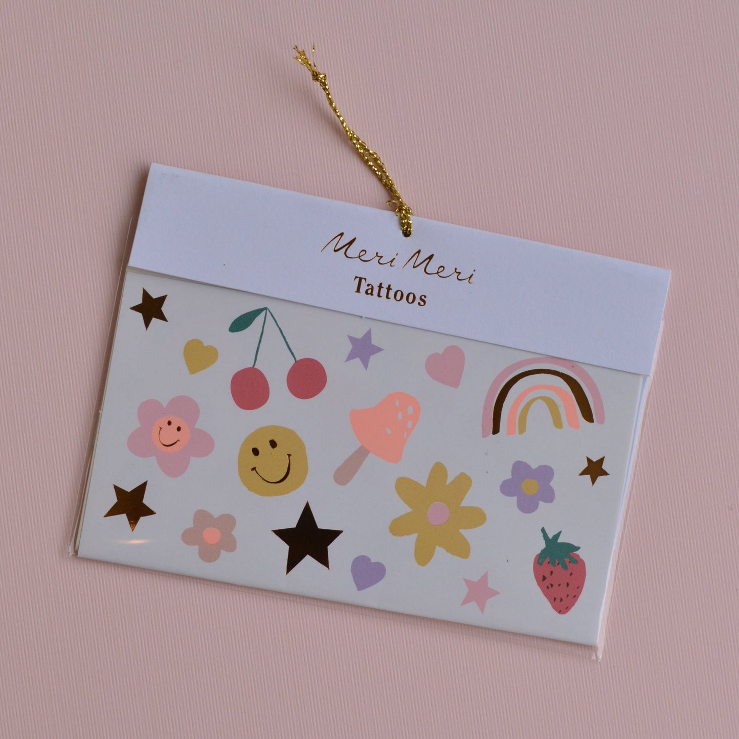 Meri Meri | Happy Icons Temporary Tattoos