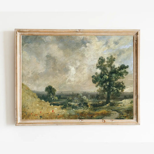 Sea to Skye | English Country Landscape Antique Art Print