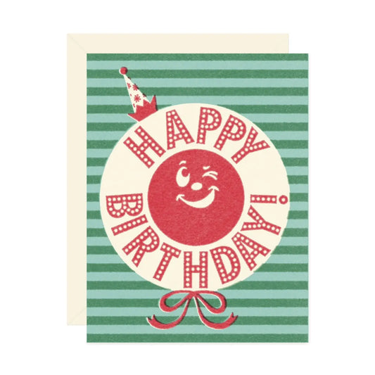 Wallflower Paper & Party | Happy Birthday Face Card