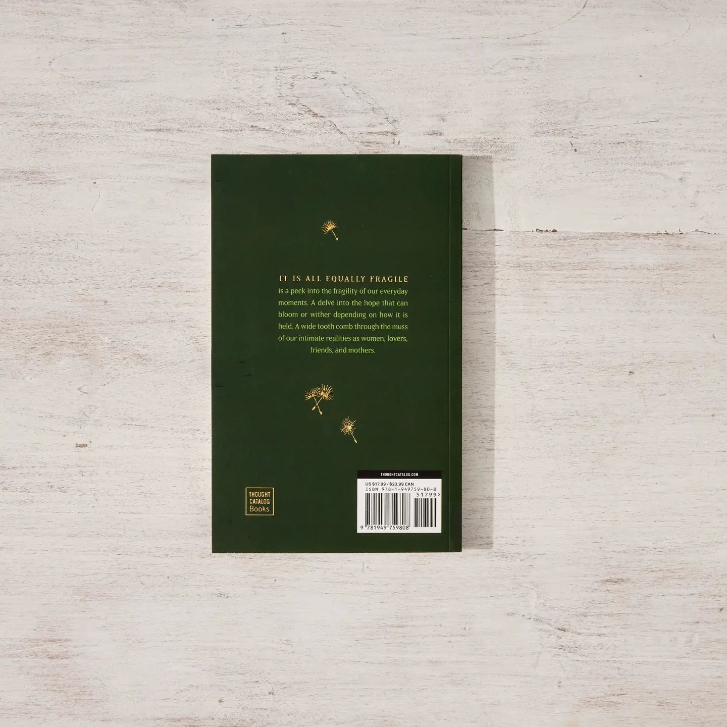 Thought Catalog | It's All Equally Fragile Poetry Book