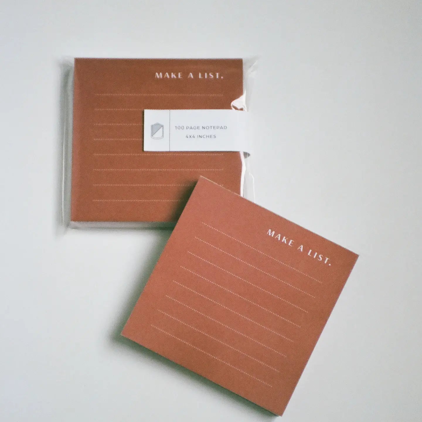 The Launch Market | Garnet Color Block Notepad
