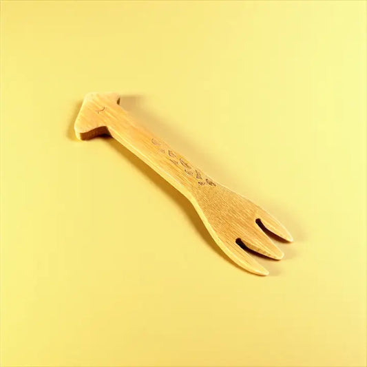 Bamboo Switch | Bamboo Animal Kids and Toddler Utensils, Giraffe Fork