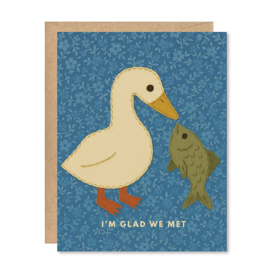 Three Potato Four | Glad We Met Greeting Card
