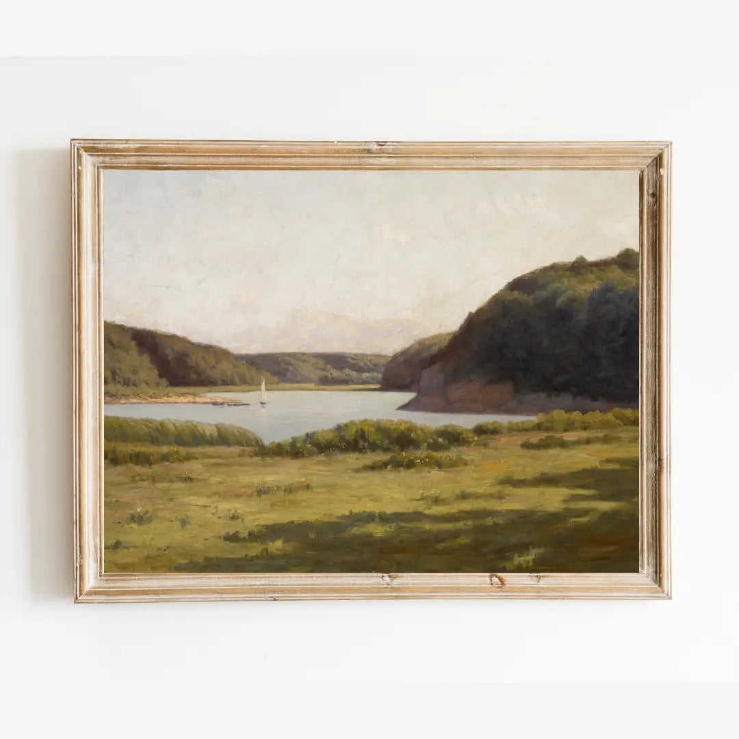 Sea to Skye | Gloucester Harbor Antique Art Print