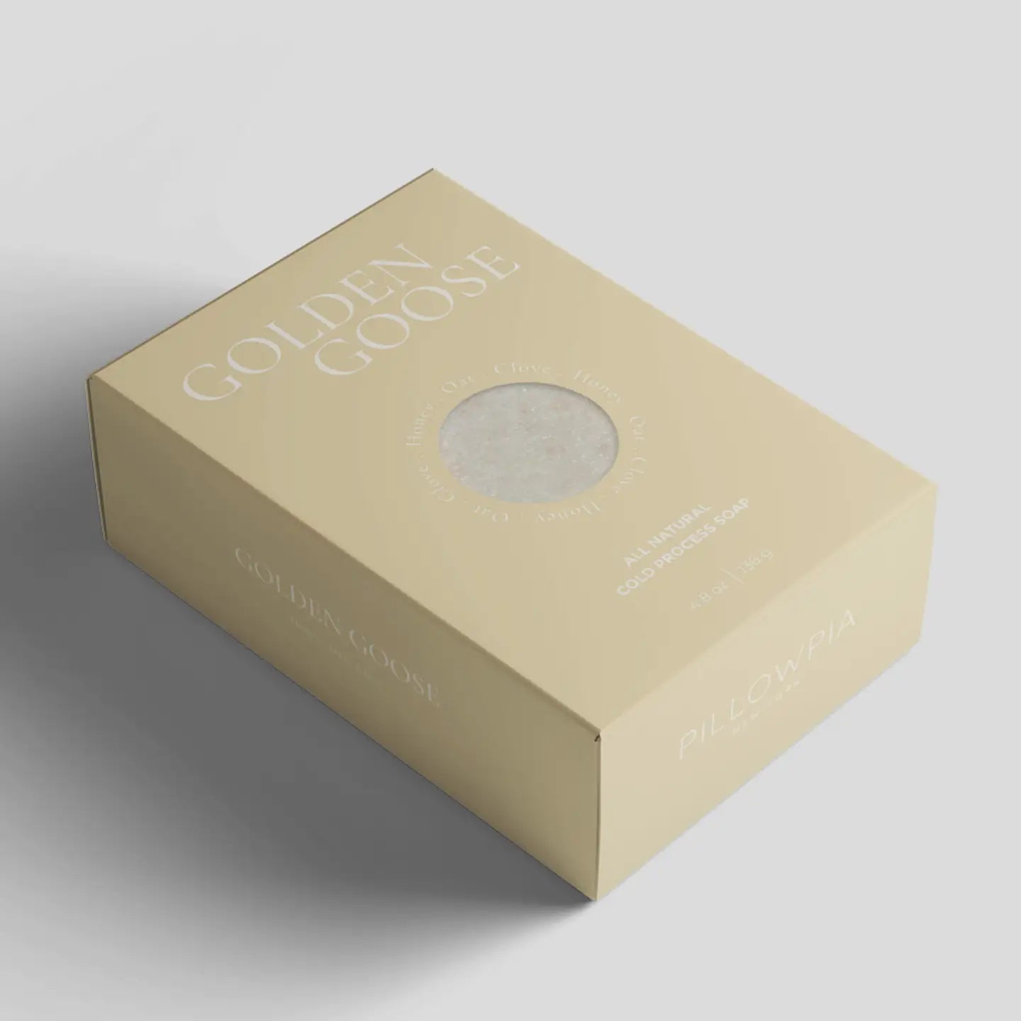 Pillowpia | Golden Goose, Cold Process Bar Soap