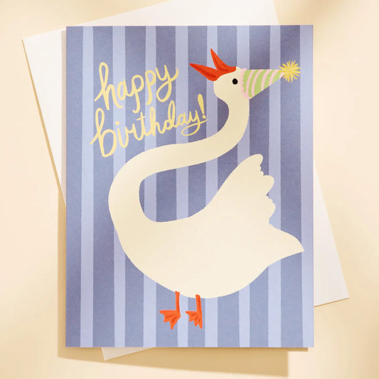 One & Only Paper |  Goose Happy Birthday Card