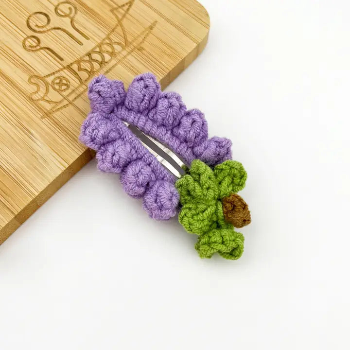 Dune Clips | Handmade Crochet Snap Barrette, Assorted Style