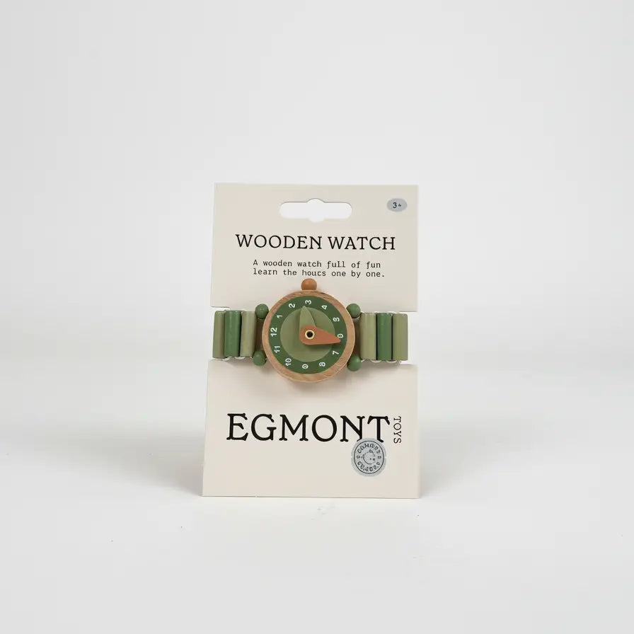 Egmont Toys | Wooden Watch, Green
