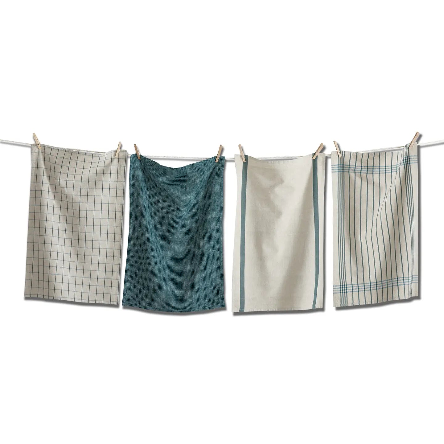 Cotton Towel | Green Prairie, Set of 4