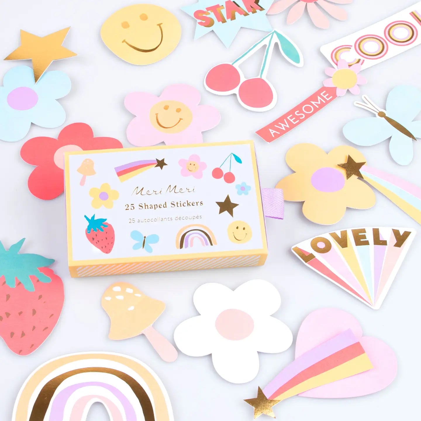Meri Meri | Box of Happy Icon Stickers
