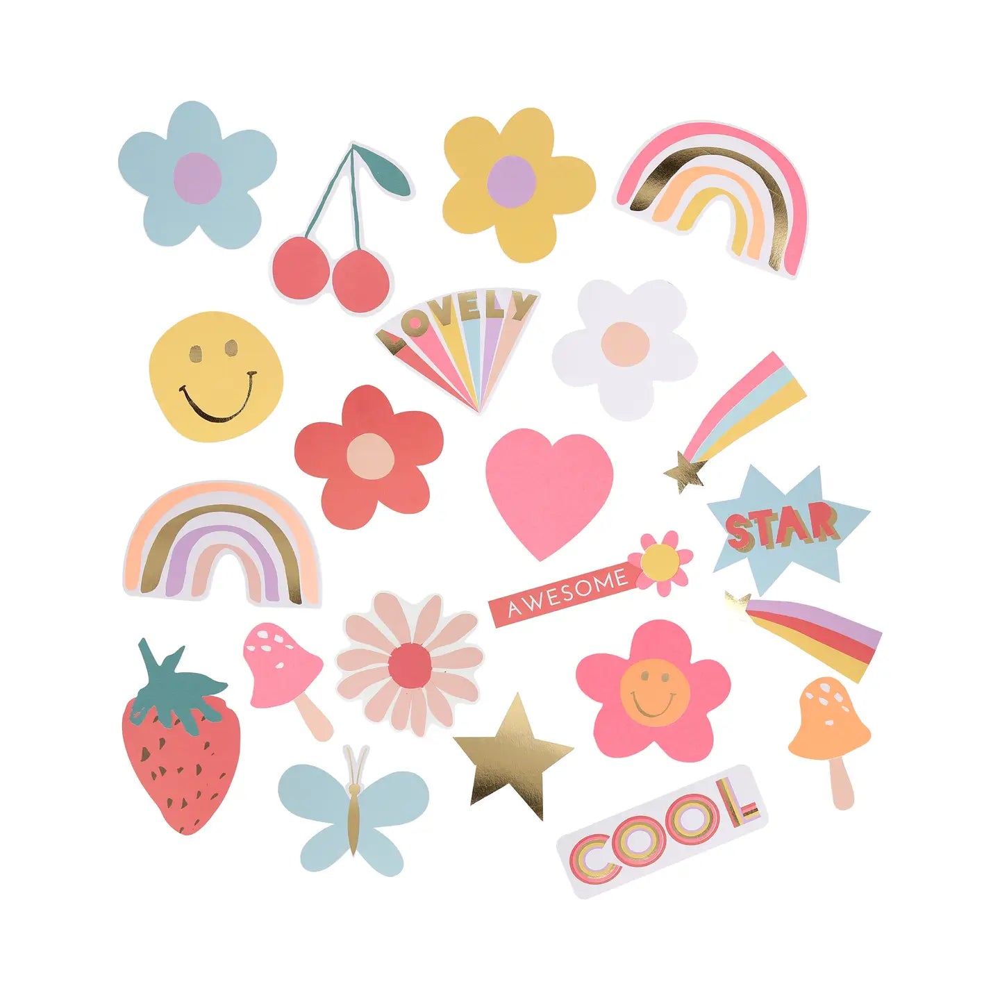 Meri Meri | Box of Happy Icon Stickers