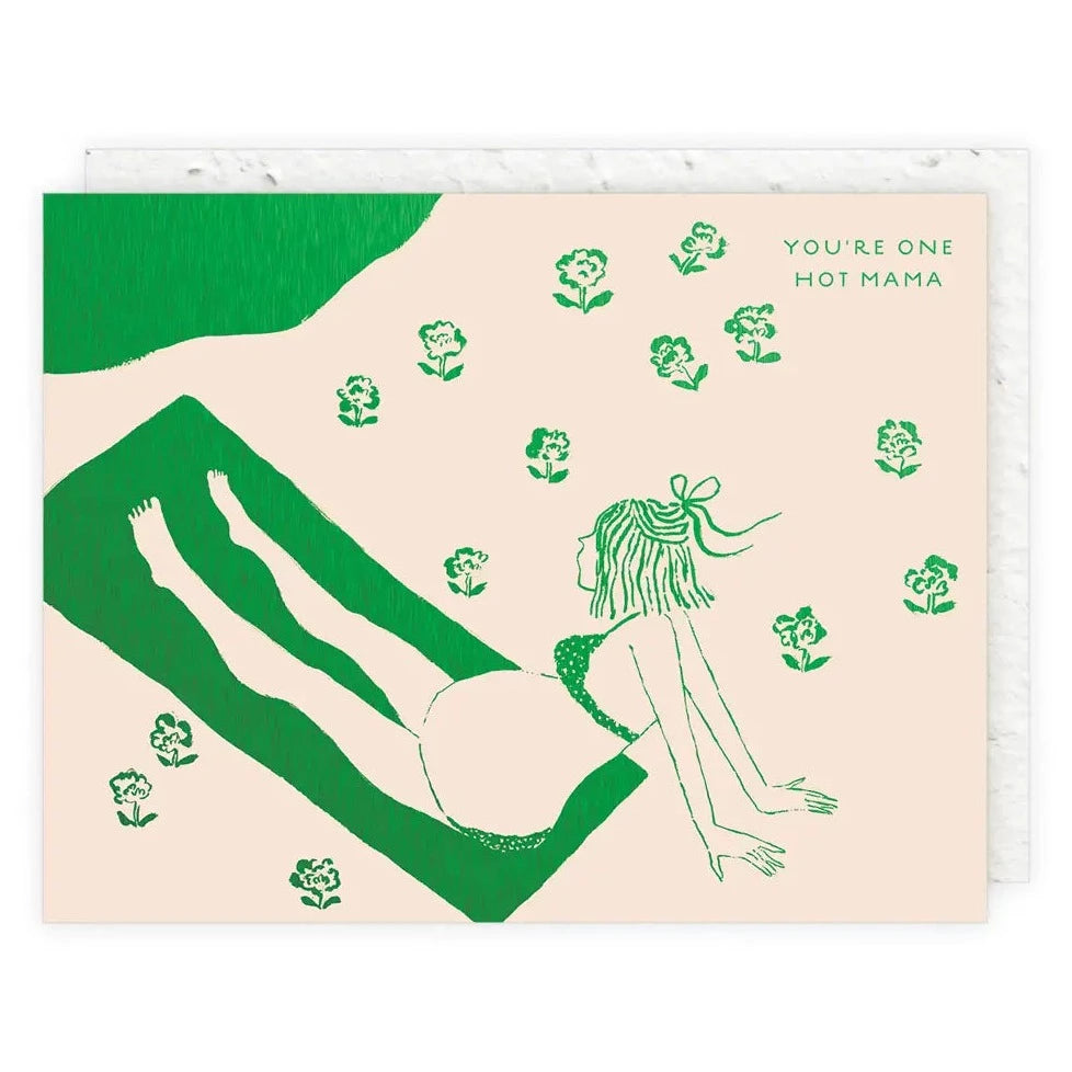 Seedlings | Hot Mama - Baby Card