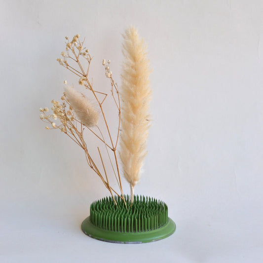 Vintage Ikebana Flower Frog, 4" Diameter