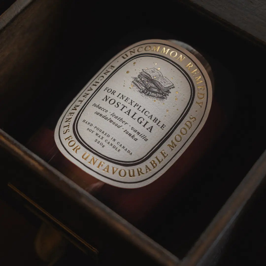 Uncommon Remedy | For Inexplicable Nostalgia Soy Candle