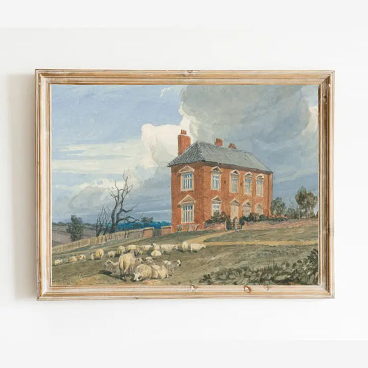Sea to Skye | Irmingland Hall, Norfolk Antique Art Print