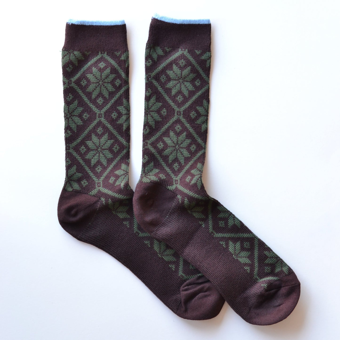 Tiepology | Jacquard Winter Snowflake Sock