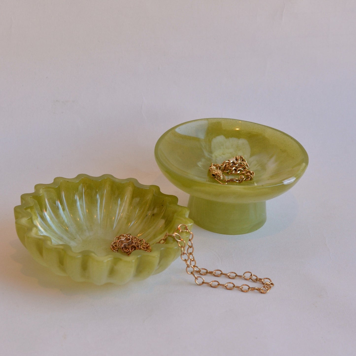 V. Rogers Designs | Handmade Resin Catchalls, Jade